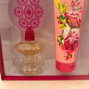 Betsey Johnson Pink and Gold Body Care Duo